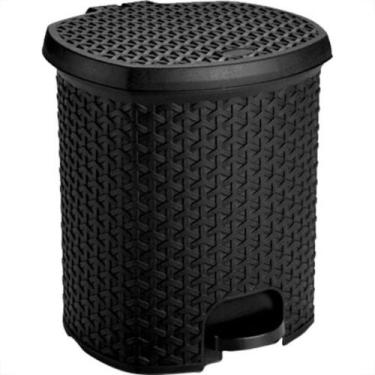 Imagem de Lixeira C/Ped.Northon 06Lt Pr-1575 - PLASNORTHON