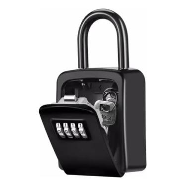 Imagem de Cadeado Cofre Com Senha Para Chaves De Carro Dinheiro Cartão Surf Esportes - Senha 4 Dígitos Ultra Resistente