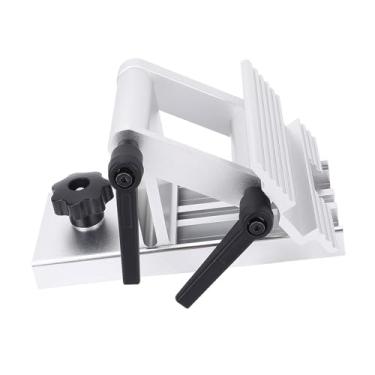 Imagem de Restador de Afiar o Gabarito de Afiação do Bancada Rest para 6in e 8in Grinders - Holder de Ferramentas Versáteis Com Slide Miter (Prata)