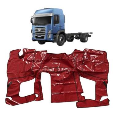 Imagem de Tapete Caminhão Cabine Dupla C/ Capô Vw Constellation - JCS Acessórios