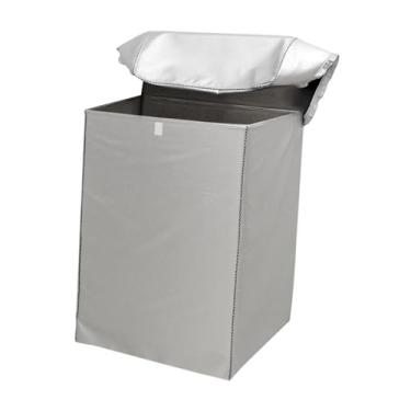Imagem de ＫＬＫＣＭＳ Capa para máquina de lavar e secar roupa com carregamento superior, capa para máquina de lavar, conveniente, fácil de limpar, premium, à prova de, L