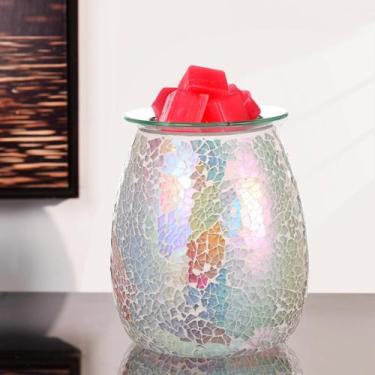 Imagem de Aquecedor de fusão de cera Dicimi Glass Wax Burner Electric Light Colo