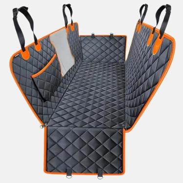 Imagem de Capa De Banco De Carro Para Cachorros 4 Em 1 Impermeável Antirrisco Com Zíperes Ajustáveis