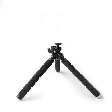 Imagem de Mini Tripé Flexível Octopus Para GoPro e Câmeras Compactas Cor Preto