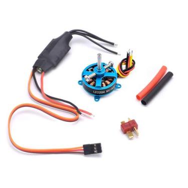 Imagem de Motor Brushless 1800KV Com ESC Simonk 12A Para Aeromodelo RC De Asa Fi