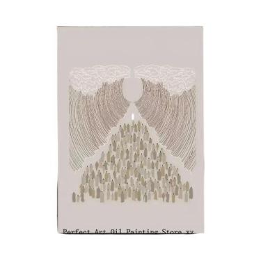 Imagem de Pôster Moderno Boho Jesus Cristão Bíblia Impressão Em Papel Para Sala 