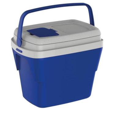 Imagem de Caixa Térmica Soprano Azul 28L