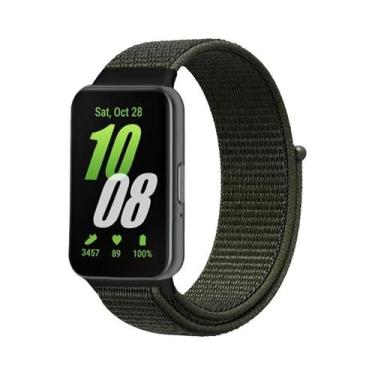 Imagem de Pulseira De Nylon Ajustável Para Samsung Galaxy Fit 3, Acessórios De S