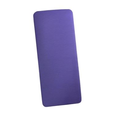 Imagem de oshhni Joelheira para ioga, suporte para joelhos, joelheira grossa, almofada para cotovelos para exercícios no chão, flexões de equilíbrio, academia, Roxo