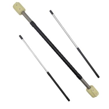 Imagem de Fire Devil Sticks com palitos de mão, com pavio feito de Kevlar, adequado para iniciantes - 61 cm