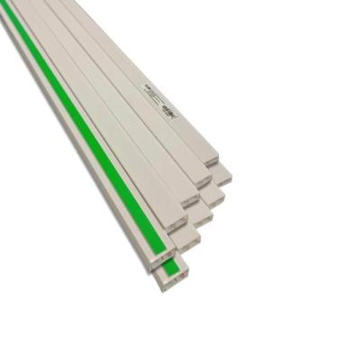 Imagem de Canaleta Sistema X 20mm X 10mm X 1000 Mm = 20 Metros Linear - Ilumi