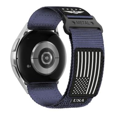 Imagem de Pulseira masculina de liberação rápida de 22 mm para Samsung Galaxy Watch 3 de 45 mm/GalaxyWatch de 46 mm/Gear S3 Frontier/Classic para Garmin Venu 3 2/Vivoactive 4/Forerunner 265/255