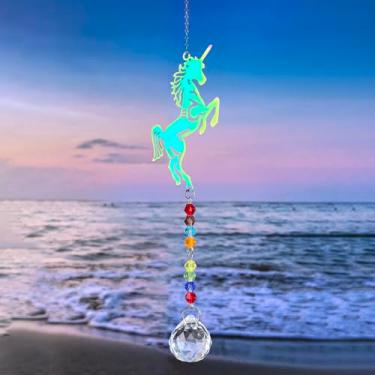 Imagem de Apanhador de sol de cristal para janelas – apanhadores de sol com prismas anjo sino de vento ornamento pendurado para Natal, casamento, jardim, decoração de casa, presente