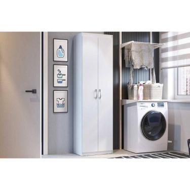 Imagem de Armário Multiuso Lavanderia Ph 1711 C- 2 Portas Branco - Herval