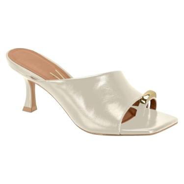 Imagem de Tamanco Feminino Salto Fino Vizzano (Branco, BR, Adulto, Numérico, 37)