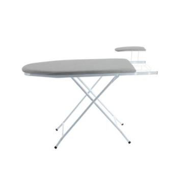 Imagem de Tabua Mesa de Passar Passadeira Roupa Dobrável Com Porta ferro - UTILA