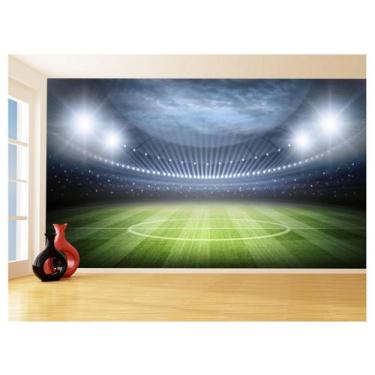 Imagem de Papel De Parede 3D Esporte Estádio Gramado Campo 3,5M Spt72 - Você Dec