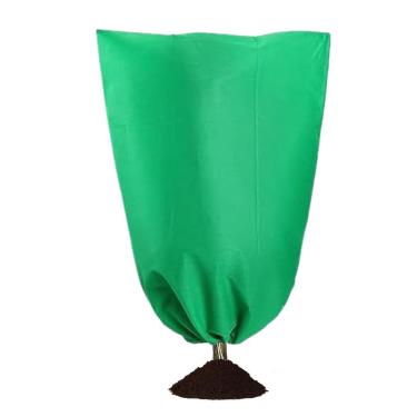 Imagem de Coberturas de plantas de inverno com proteção contra congelamento - escudo térmico de jardim | de plantas resistente ao clima com cordão de zíper para vegetais, vinhedo e frutas silvestres