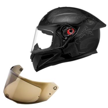 Imagem de Capacete Bieffe B12 Imperium Preto Moto + Viseira Fume (58)