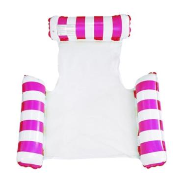 Imagem de Boia de água, lounges infláveis para piscinas – assentos reclináveis, rede aquática para mulheres, homens, hotel, praia, atividades ao ar livre, reuniões de família, festas, piqueniques, parque