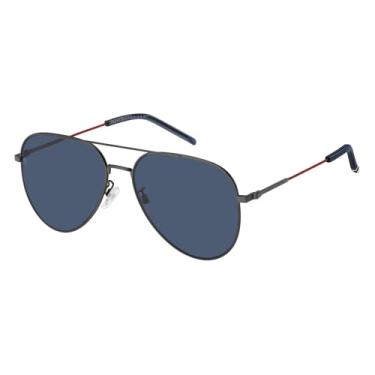 Imagem de Óculos de sol TOMMY HILFIGER TH 2111/G/S R80 MATTE DARK RUTHENIUM 60/16/150 Masculino