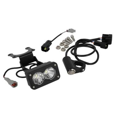 Imagem de Farol elétrico para bicicleta suja 20W 6000-6500K Spot Flood Combo Head Light com interruptor de controle para Talaria Sting R XXX MX3 MX4 MX5 X160 X260 Motocicleta Off-Road Branco brilhante