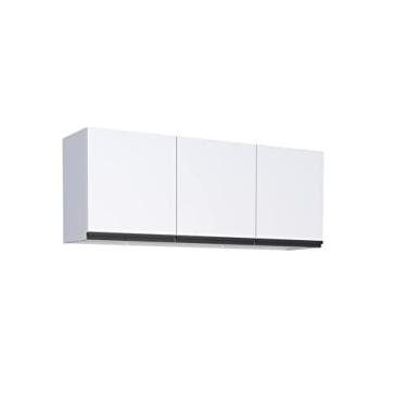 Imagem de Armário Aéreo Aço Gaia 1584Mm Branco Desmontado (160) Cozimax