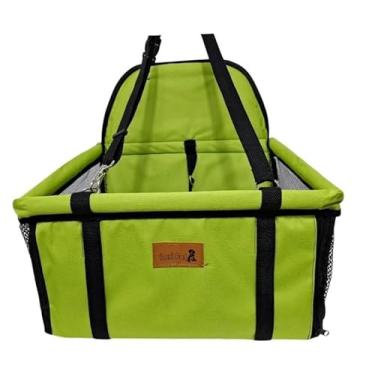 Imagem de Cadeirinha Cadeira Assento Pet de Carro para Cães Cachorro, gatos- Transporte(VERDE)
