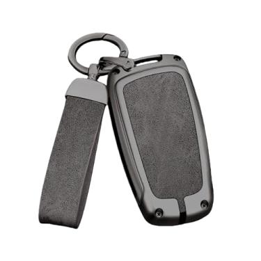 Imagem de Compatível Com Bmw Série 5 Caso Chave 3 6 X3 X5 X1 X2 X6 Escudo Protetor Compatível Com Lâmina De Faca Capa Carro Fábrica(B type gun gray set)