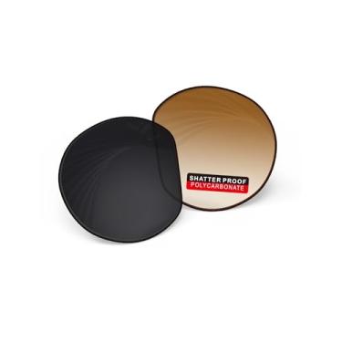 Imagem de iLikeo Lentes de reposição PRO+ policarbonato não polarizadas para óculos de sol Oakley Meta HSTN OW8002 51 mm - marrom dégradé cinza fotocromático