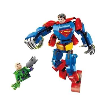 Imagem de Blocos De Montar Super-Heróis Vingadores Thor Homem De Ferro Thanos Fi