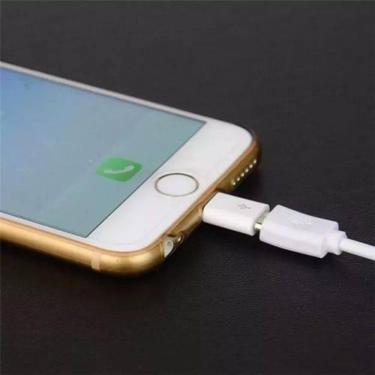 Imagem de Adaptador Micro Usb V8 Para Celulares Iphone Lightning