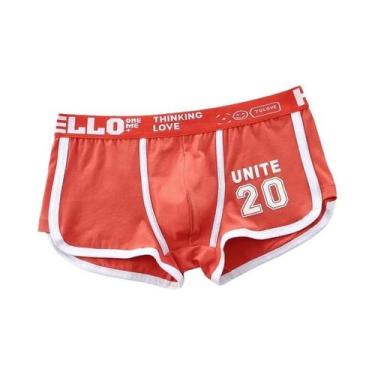 Imagem de Cuecas Boxer Masculinas De Algodão 1/3/4 Pacote Sexy Confortáveis Para