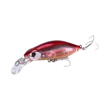 Imagem de Iscas De Pesca Kingdom Slow Sinking Minnow 70mm 12g 55mm 7g, Swimbaits