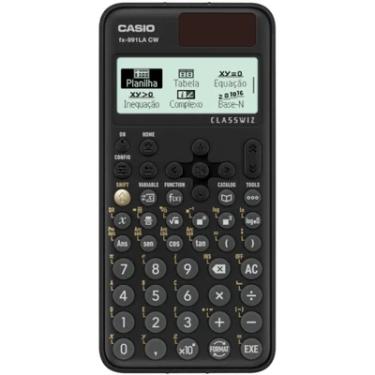 Imagem de Calculadora Científica Casio Classwiz, 550 Funções, Com 13 Aplicativos,  Preta - FX-991LACW-W4-DT
