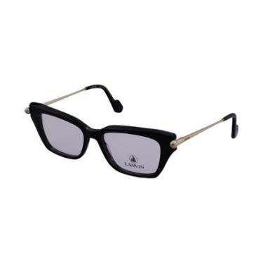 Imagem de Óculos de Grau Lanvin LNV2631 Black-Unissex