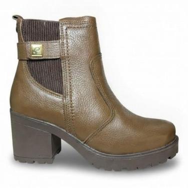 Imagem de Bota Pegada 282603 Feminina Marrom -, Marrom, 37