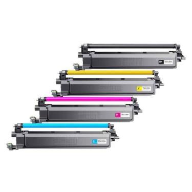 Imagem de Kit 4 Toner Tn219xl Para L3760 L3560 L3280 L3240 Tinta Black Cyan Mage