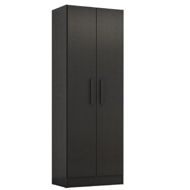 Imagem de Armário Multiuso Organizador Para Escritório Ou Lavanderia 4 Prateleiras Belem Notável Preto