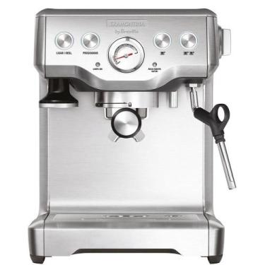 Imagem de Cafeteira Tramontina By Breville Express 1,8 Litros Em Aço Inox Prata 