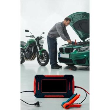 Imagem de Carregador Bateria Carro Moto 12V 6A Inteligente Rápido - Congratulati