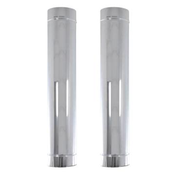 Imagem de Duto 7 Polegadas Inox 430 Chaminé Para Forno Iglu, Lareiras - INOX LAU