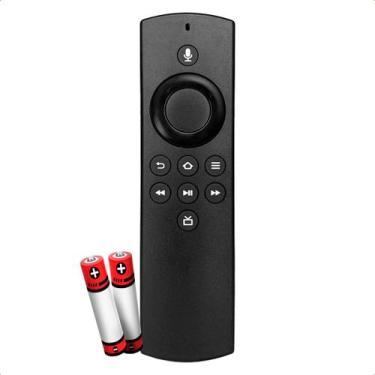 Imagem de Controle Remoto Compatível Com Amazon Fire TV Stick Lite Com Comando d