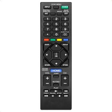 Imagem de Controle Remoto Compatível com TV Sony Bravia LED LCD RM YD093 - Lelon