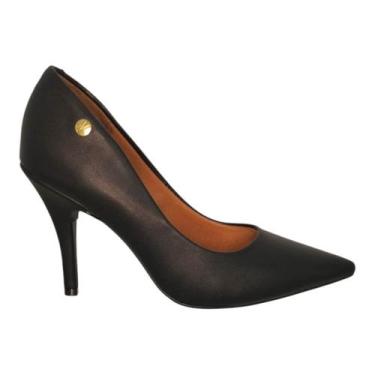 Imagem de Scarpin Scarpan Feminino Vizzano Alto Salto Elegante 1184.1101, Preto,