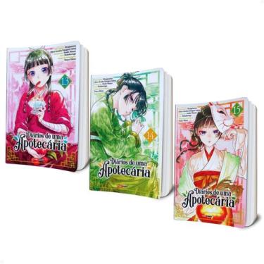 Imagem de DIARIOS DE UMA APOTECARIA Mangá Vol. 13 Ao 15 KUSURIYA NO HITORIGOTO P
