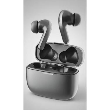 Imagem de Fone Ouvido Bluetooth TWS Esportivo 40h Cinza - Congratulations Store