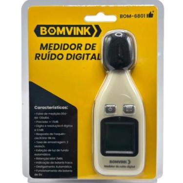 Imagem de Decibelímetro Digital Profissional Medidor de Som e Ruído - Bomvink