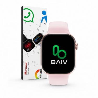 Imagem de Smartwatch W11 Pro Series 11 46mm Whatsapp Tela Amoled Gps Nfc - Micro