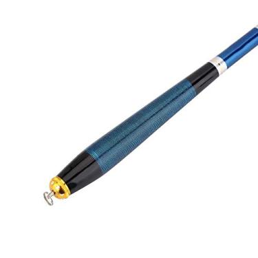 Imagem de Vara de pesca leve, vara de pescar para viagem, fibra de carbono para acampamento, pesca, lagoa, rio, viagem(2,7 m)